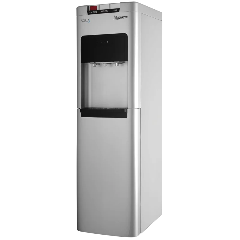 Royal Aqua Arctic: Dispensador de Agua de Suelo con Carga Inferior y Gabinete Refrigerado