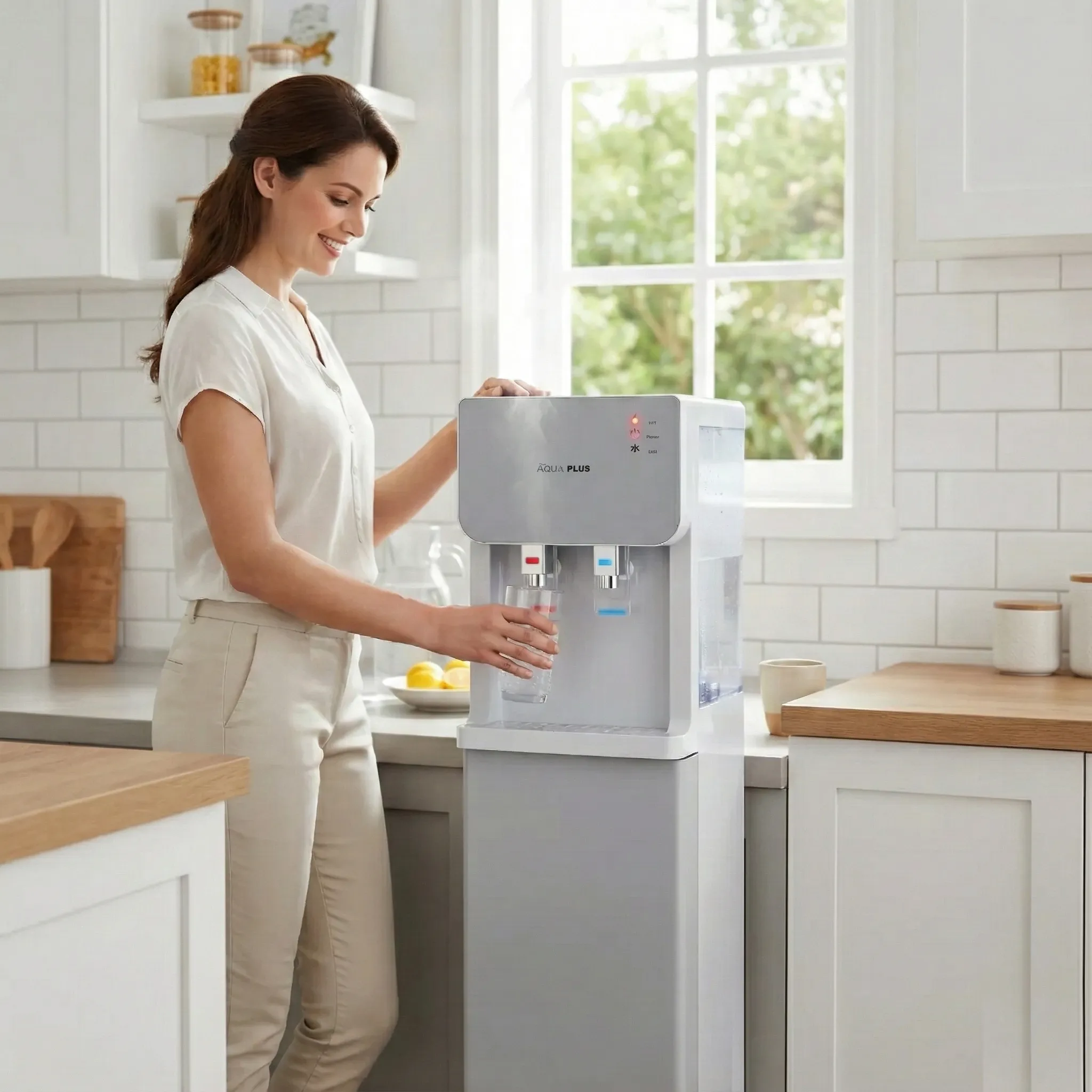 Royal Aqua Plus | Dispensador de Agua de Piso con Carga Superior y Doble Llave - Imagen 3