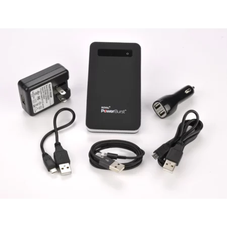 Batería Portátil Royal Consumer PB11000ST de 11,000 mAh con Doble Puerto de Carga Rápida