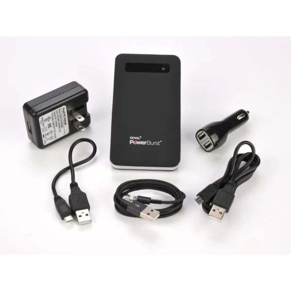 Batería Portátil Royal Consumer PB11000ST de 11,000 mAh con Doble Puerto de Carga Rápida