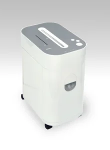 Royal Consumer PX1400MX trituradora de papel corte cruzado, 14 hojas, pantalla LCD, destruye CDs y tarjetas, con ruedas.