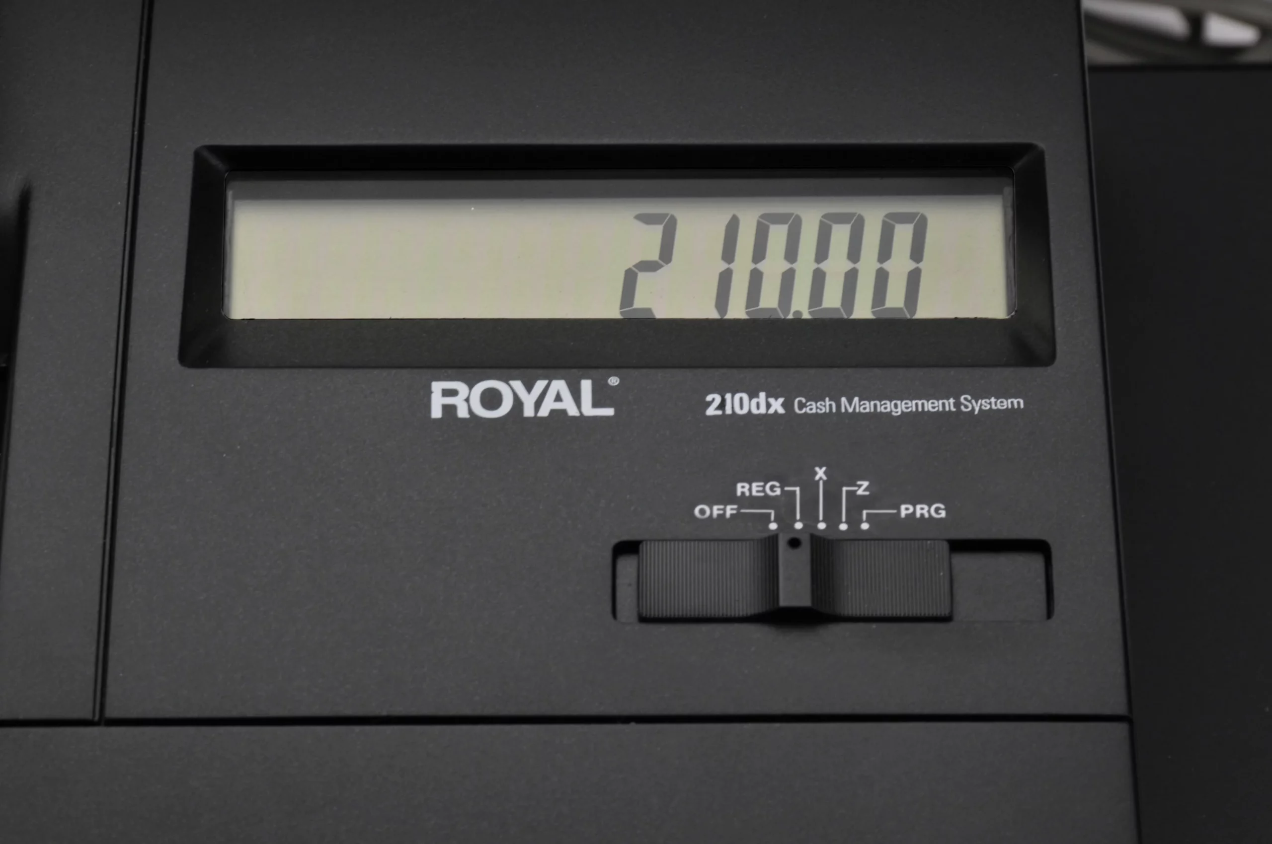 Royal 210DX | Caja Registradora Electrónica con Impresora Térmica - Imagen 6