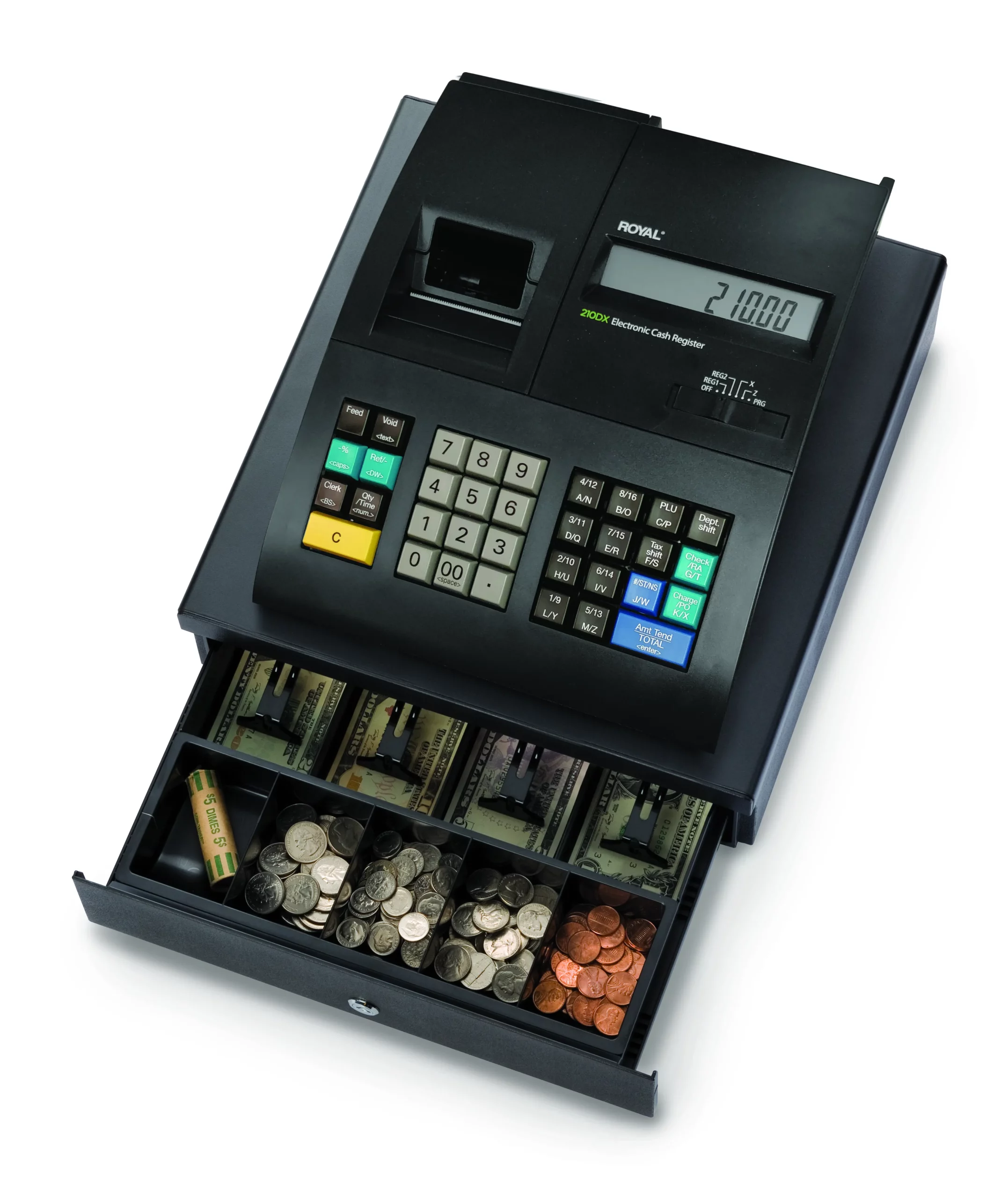 Royal 210DX | Caja Registradora Electrónica con Impresora Térmica - Imagen 4
