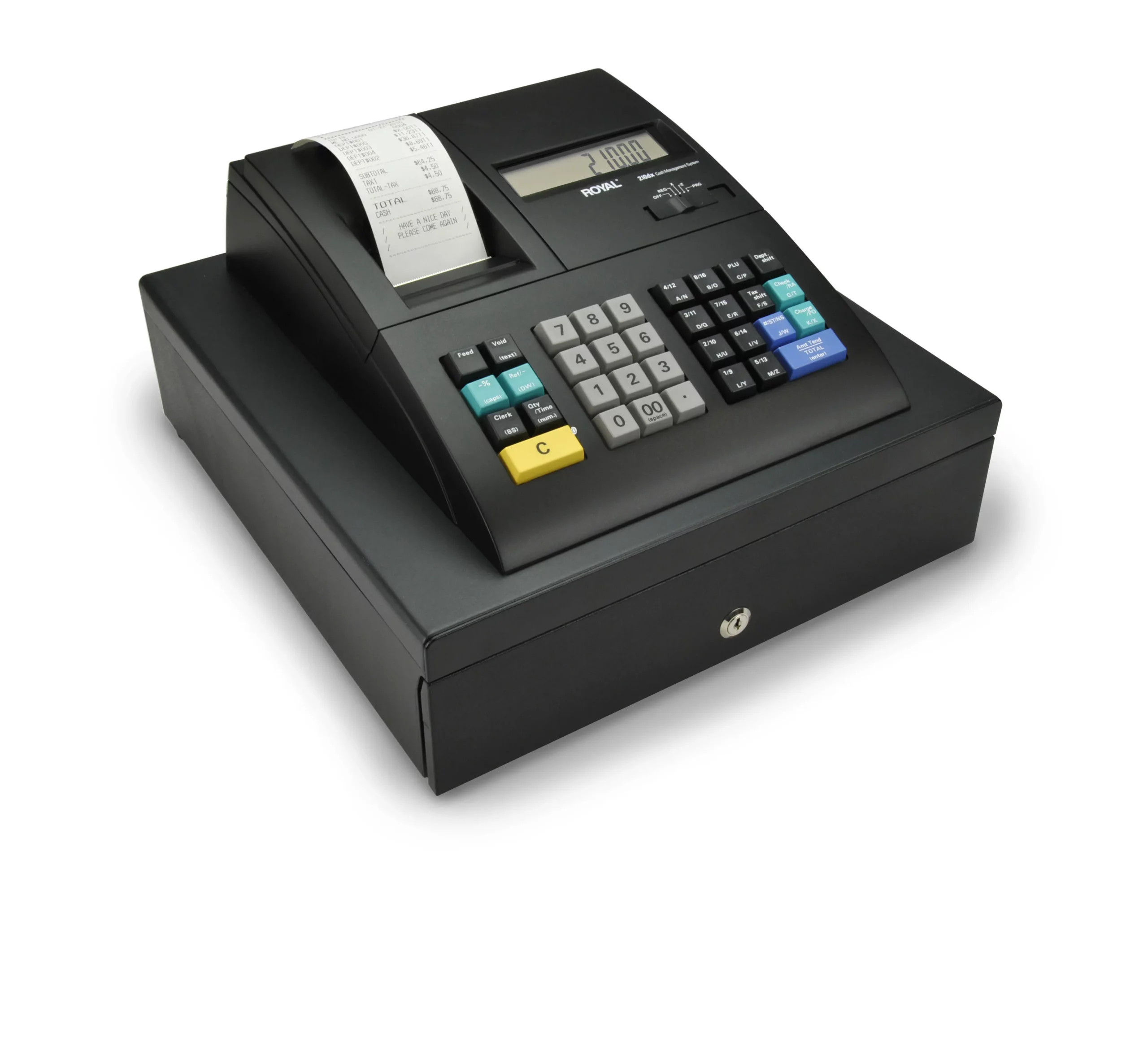 Royal 210DX | Caja Registradora Electrónica con Impresora Térmica - Imagen 3