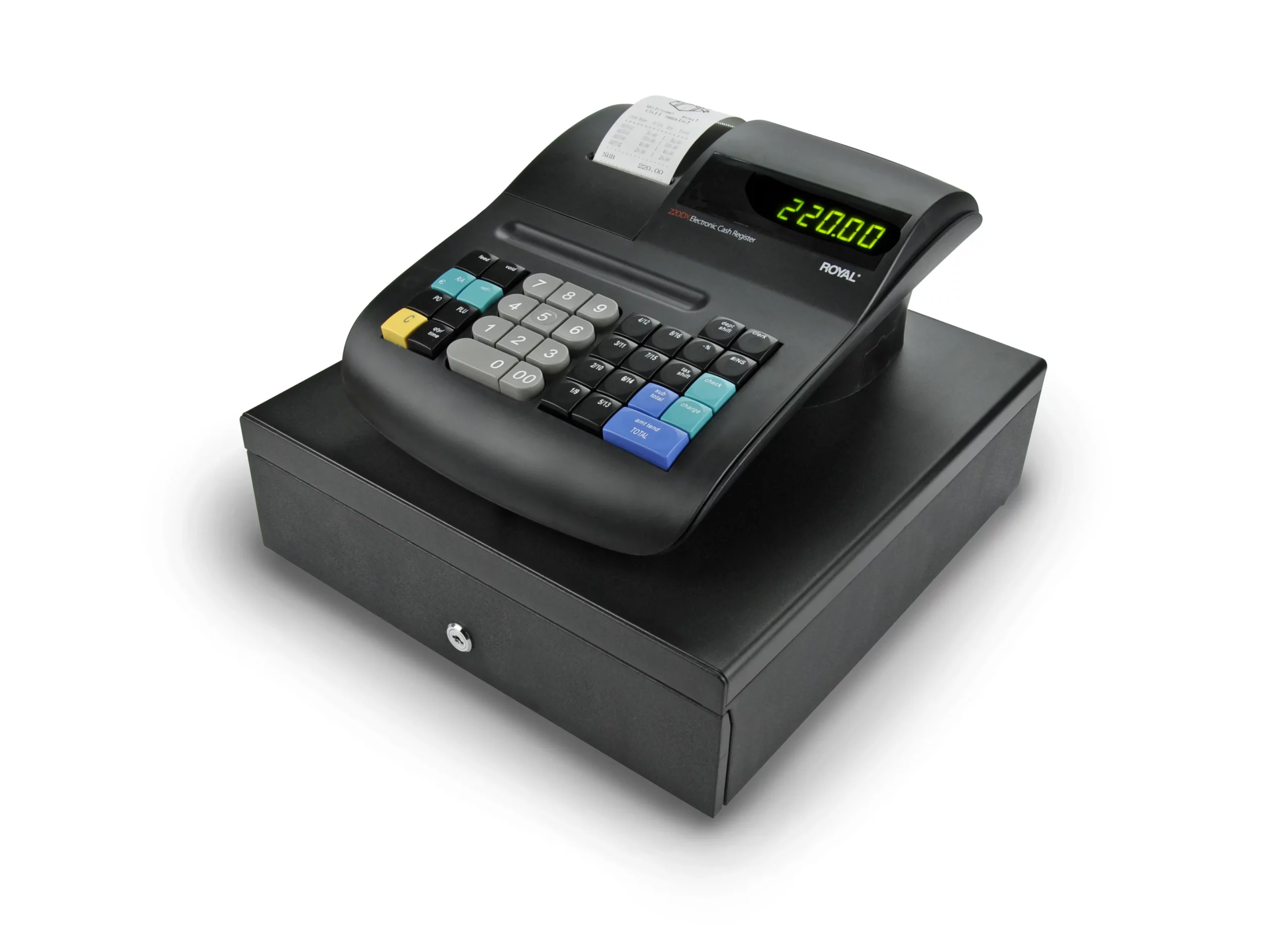 Royal 220DX | Caja Registradora Electrónica con Impresora Térmica - Imagen 3