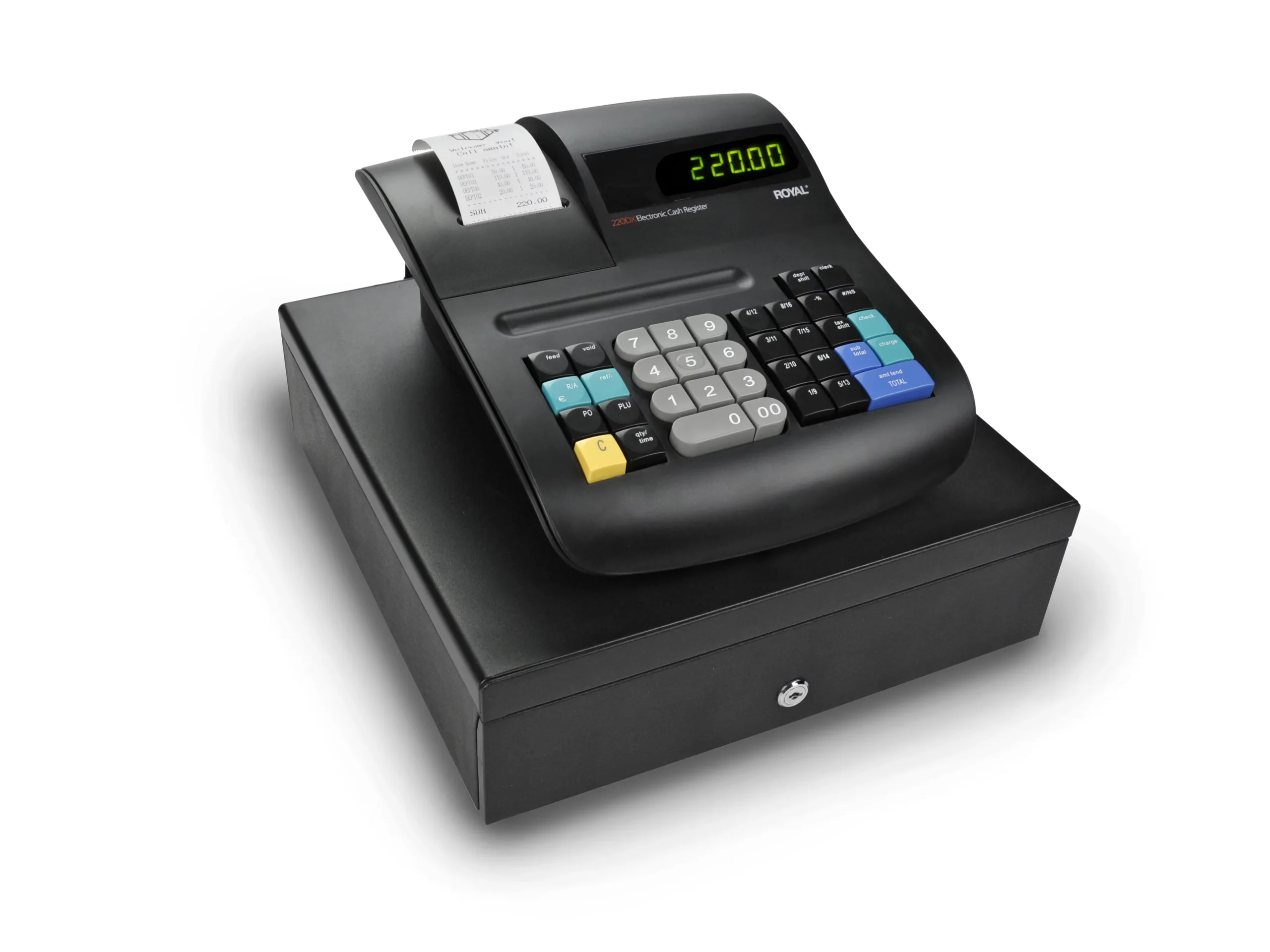 Royal 220DX | Caja Registradora Electrónica con Impresora Térmica - Imagen 2
