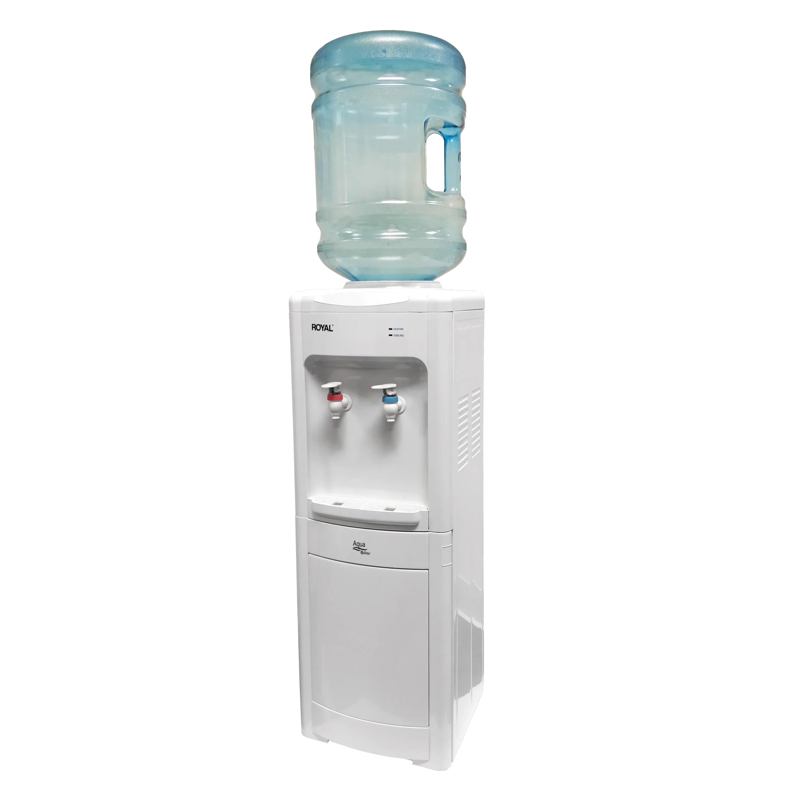 Royal Aqua Nature Dispensador de agua compacto con sistema de refrigeración avanzado