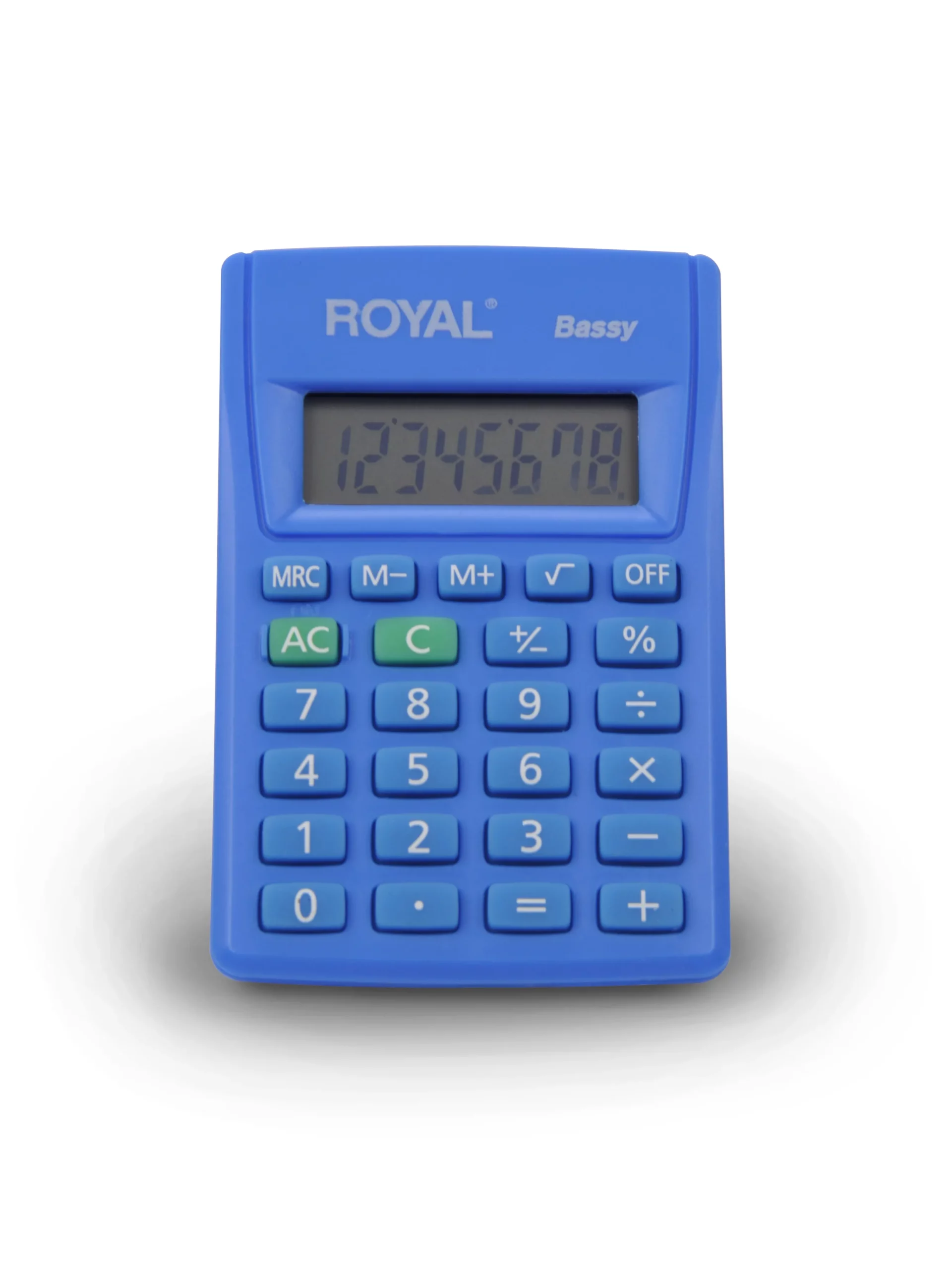 Calculadora de Bolsillo Royal Bassy con Pantalla de 8 Dígitos