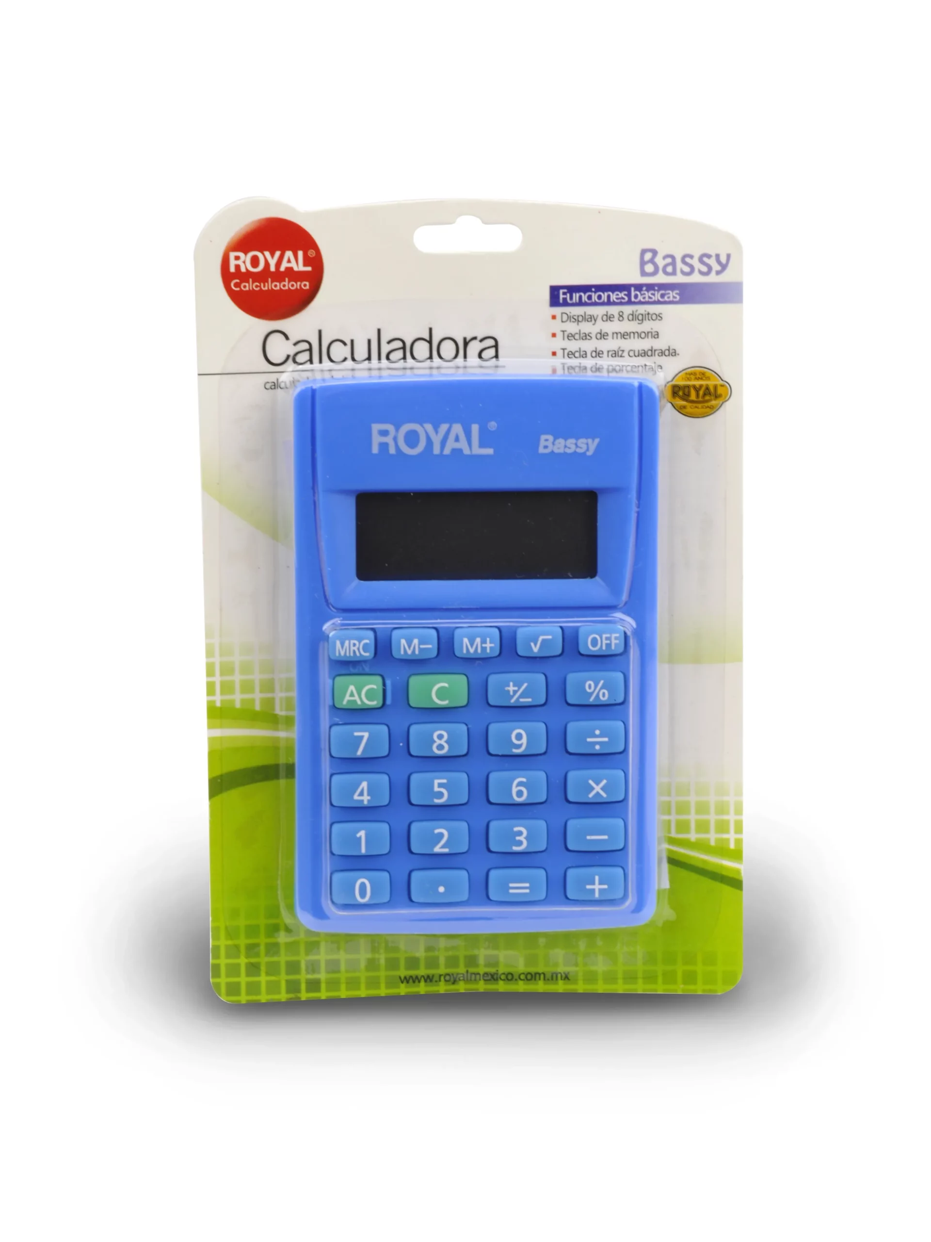Royal Bassy | Calculadora de Escritorio con Pantalla de 8 Dígitos - Imagen 4