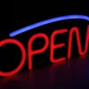 Royal OS3, Letrero Luminoso LED OPEN con Control Remoto