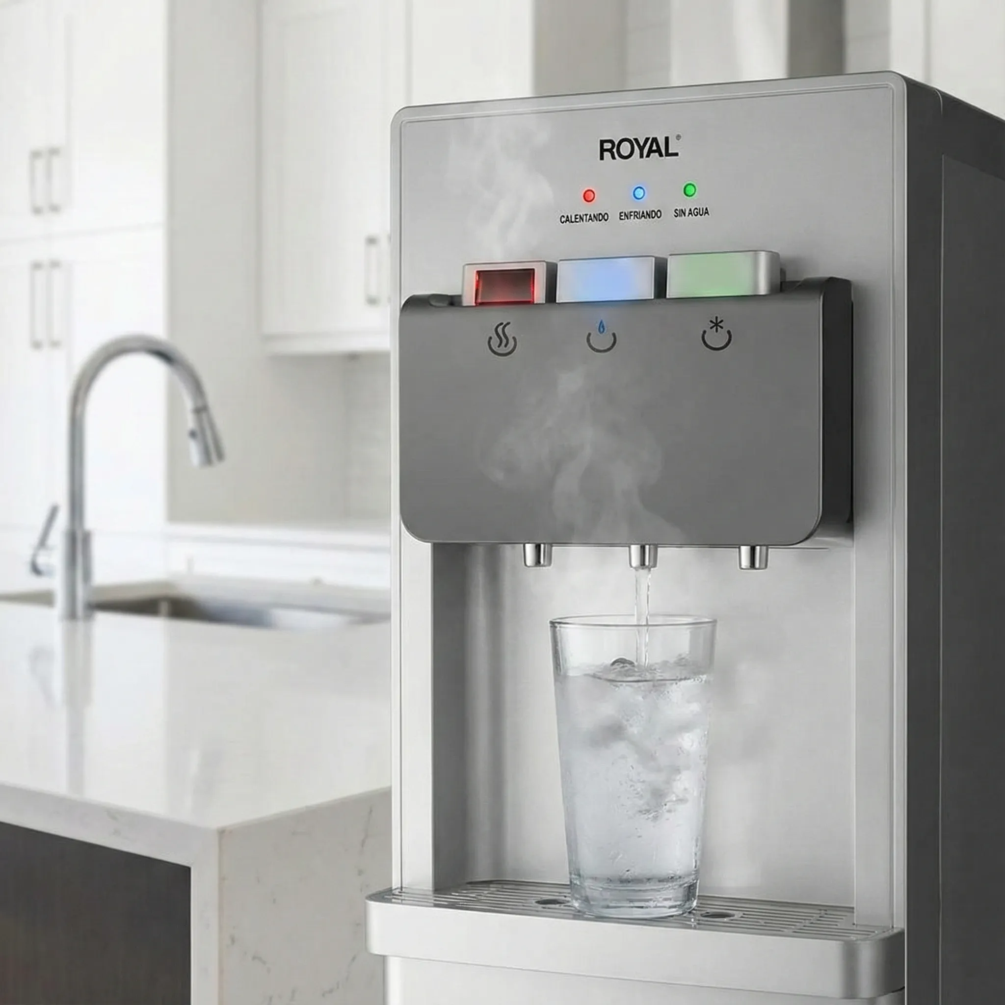 Dispensador de Agua Royal Aqua Motion | Fría y Caliente con Compresor - Imagen 4