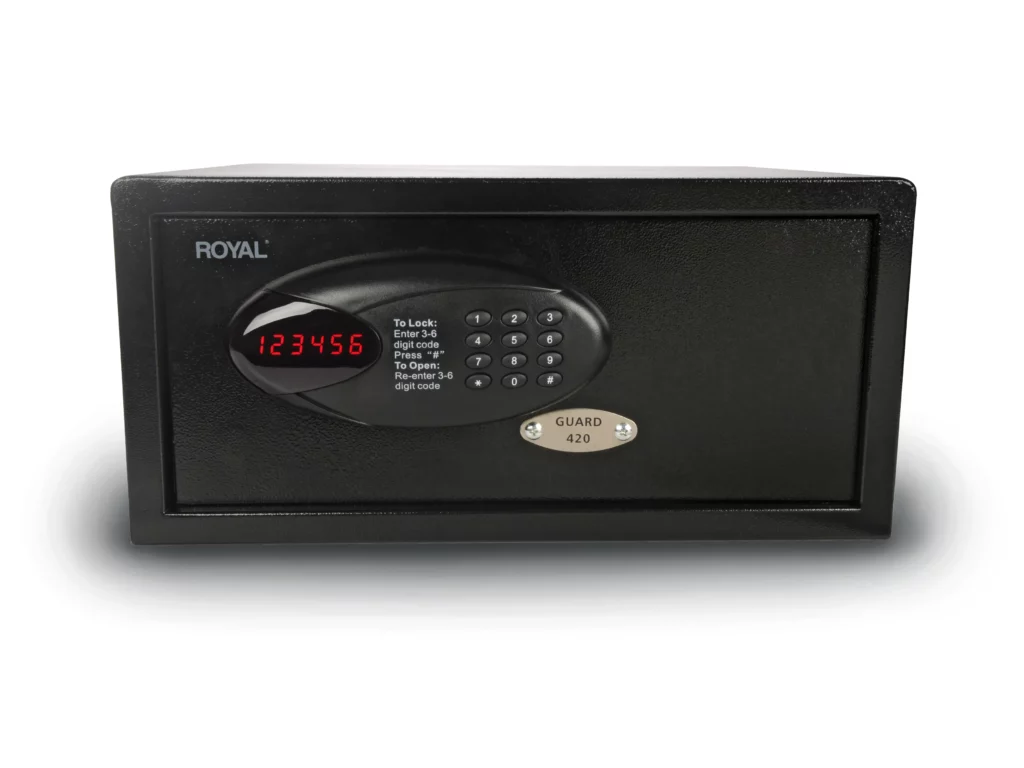 Royal Consumer Guard420: Caja Fuerte Electrónica de Alta Seguridad con Teclado Digital