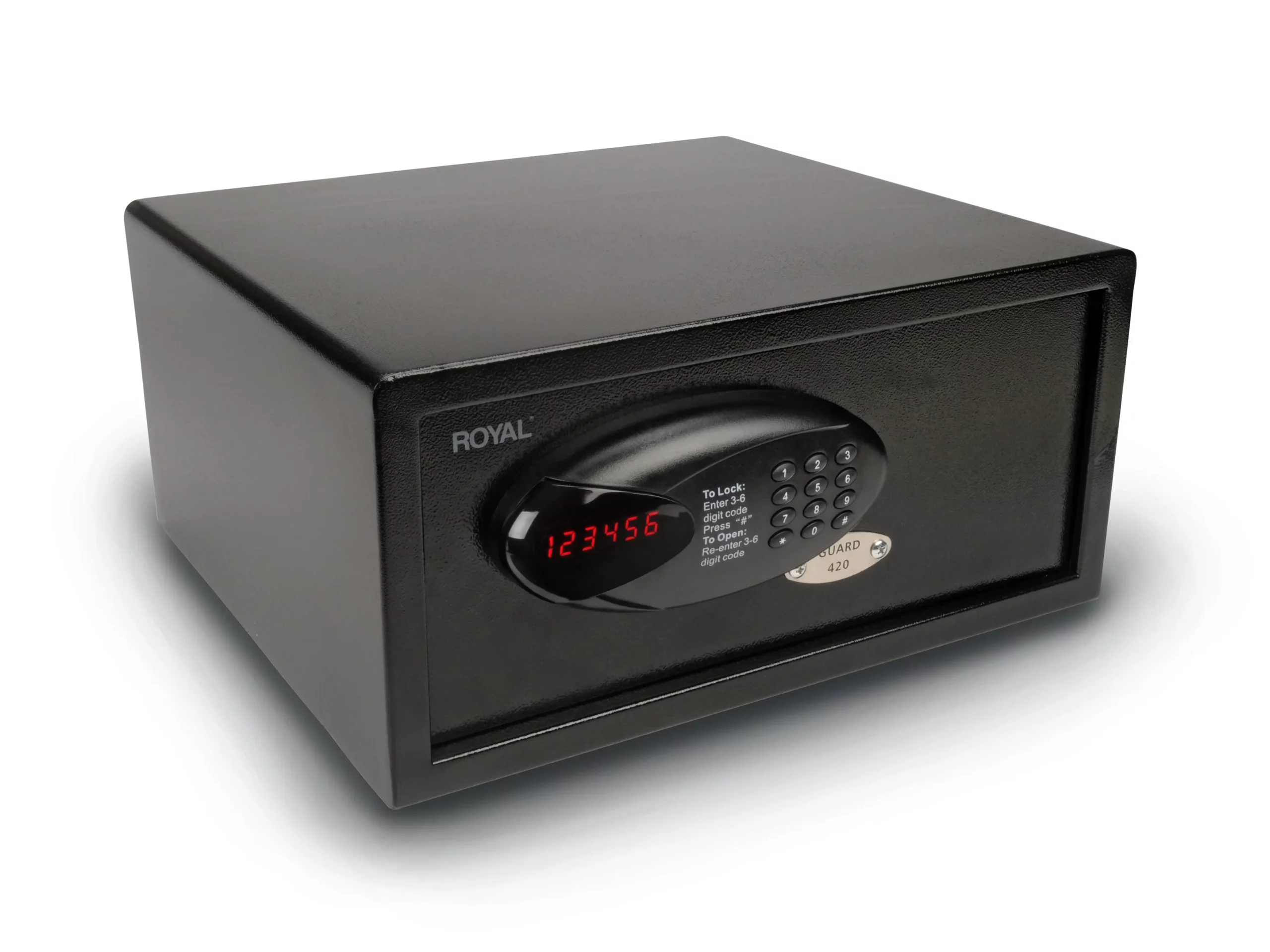 Royal Consumer Guard420: Caja Fuerte Electrónica de Alta Seguridad con Teclado Digital - Imagen 2