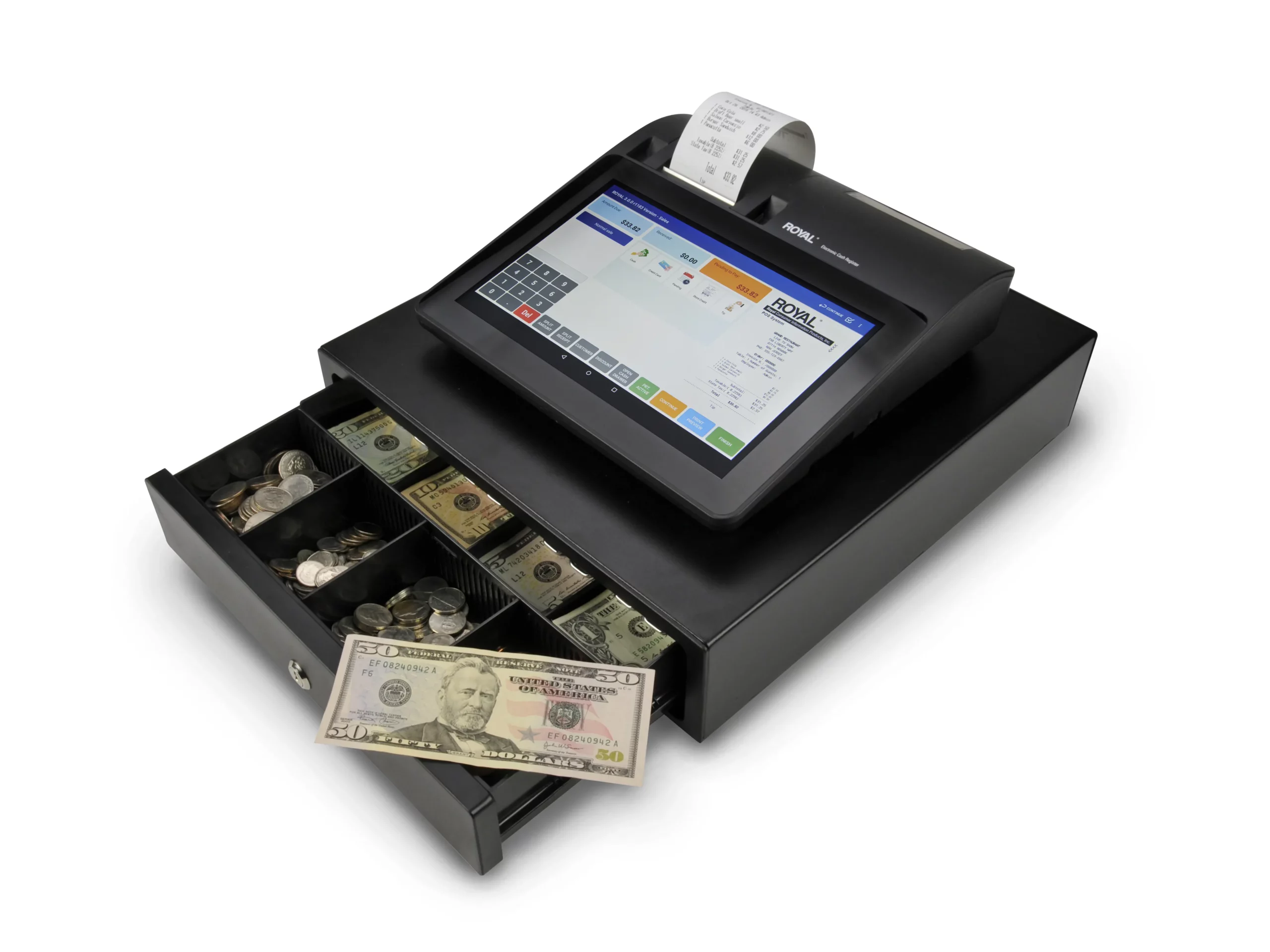 Royal POS1500 | Sistema de Punto de Venta con Pantalla Táctil de 10" - Imagen 6