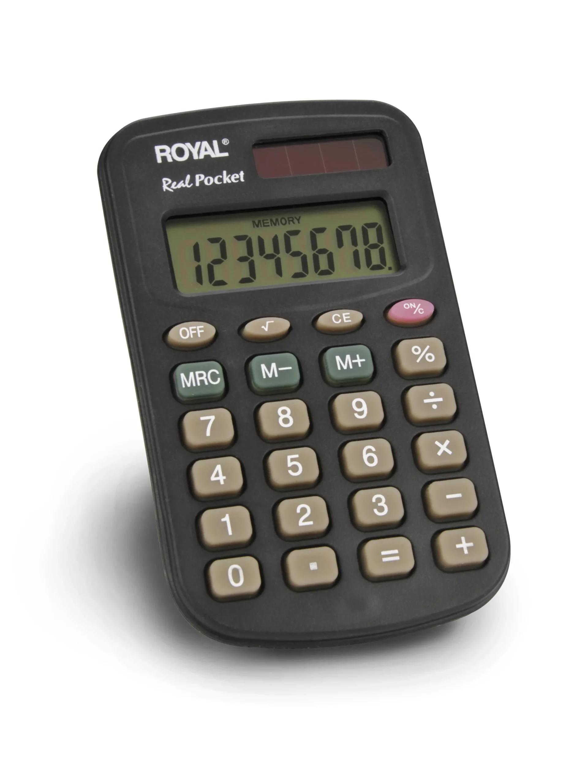 Calculadora de Bolsillo Royal Real Pocket - Real Bassy con Pantalla de 12 Dígitos - Imagen 3