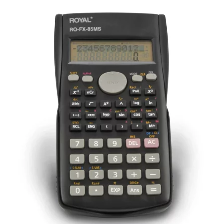 Calculadora Científica Royal RO-FX-85MS con Pantalla de 2 Líneas y 240 Funciones