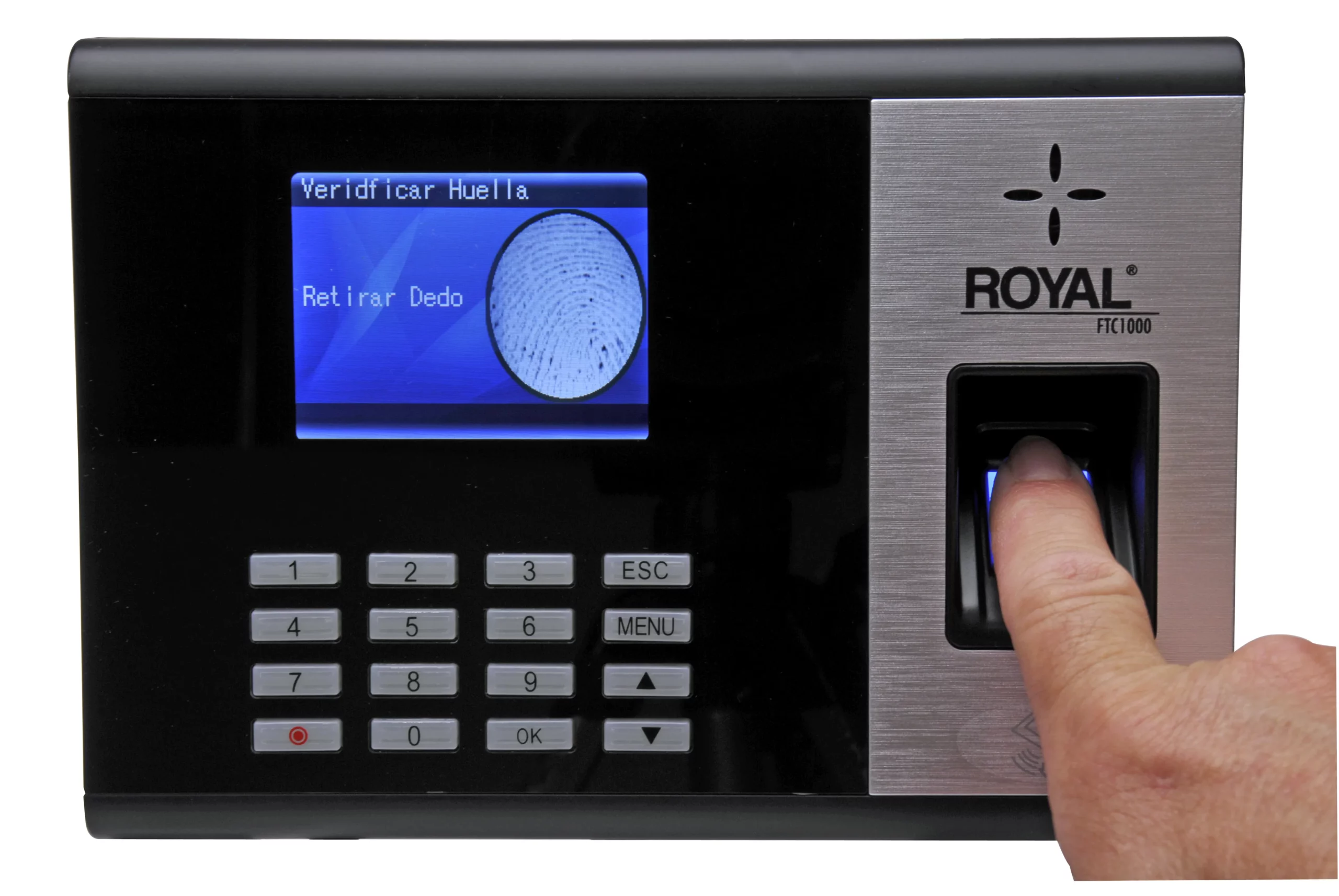 Royal FTC1000 | Reloj Checador de Huella Digital - Imagen 3