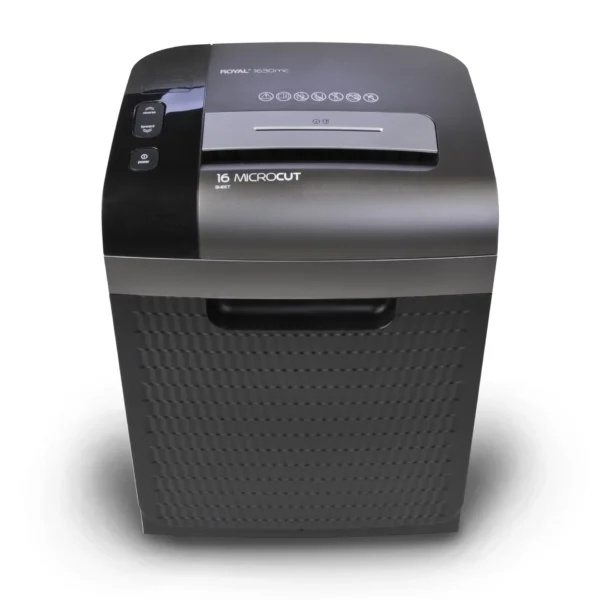 trituradora de papel royal 1630mc microcorte en entorno de oficina