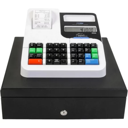 Royal 410DX Caja registradora compacta y funcional para pequeños negocios