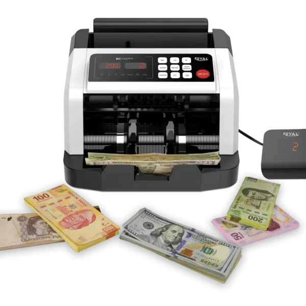 Royal Consumer BC1000 Plus Contadora de Billetes Rápida y Precis