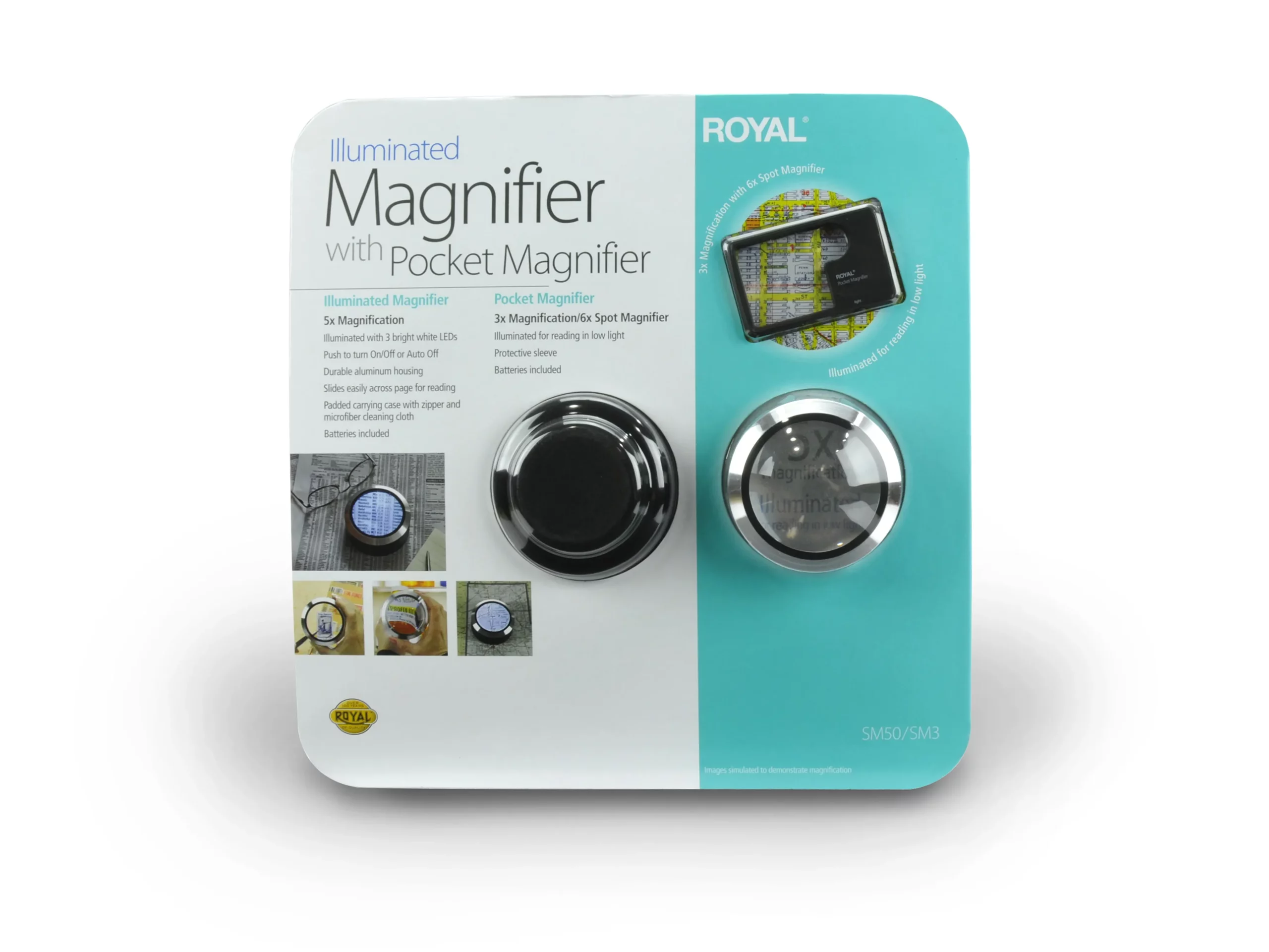 Pack de 2 Lupas Royal SM50/SM3 | Herramientas de Precisión para Uso Profesional y Doméstico - Imagen 6
