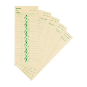 Royal Consumer Pack de 100 Tarjetas chequeadoras TC100+