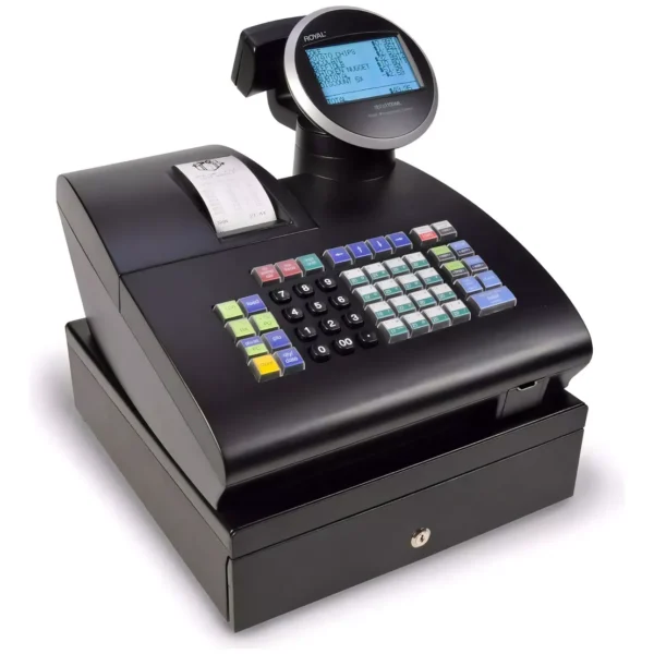 Caja Registradora Electrónica Royal Alpha 1100ML con Pantalla Alfanumérica y Gaveta de Efectivo