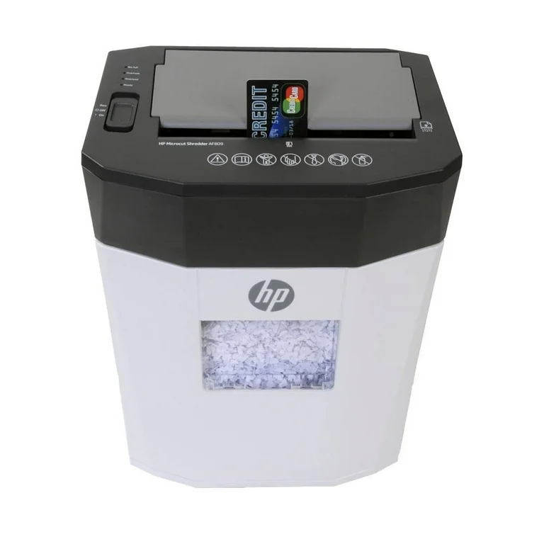 Trituradora de Papel Royal Consumer HP ASF809 con Alimentador Automático de 80 Hojas y Corte Microcorte