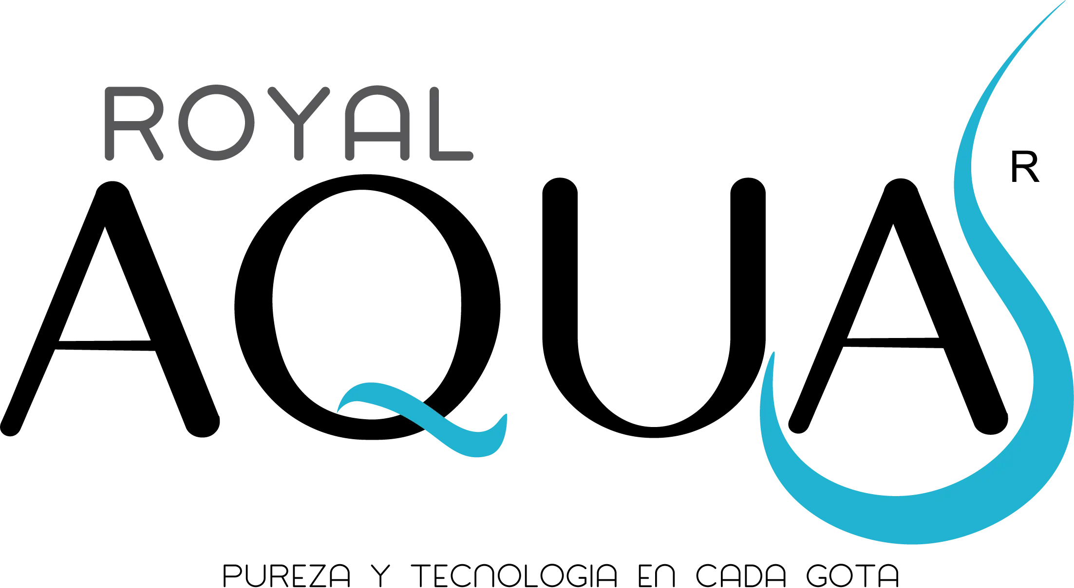 Logo Royal Aqua pureza y tecnología en cada gota