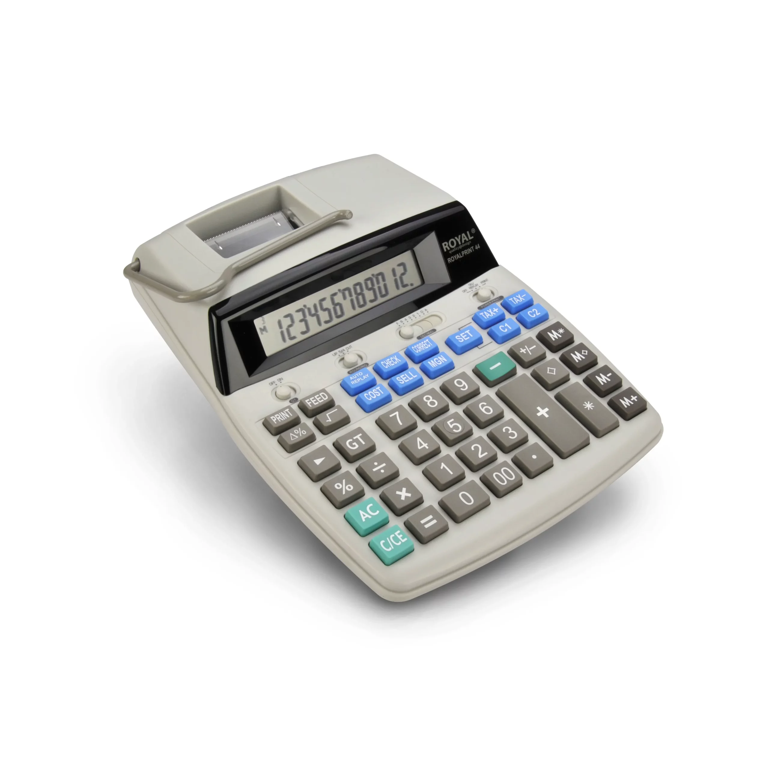 Royal Print 44 | Calculadora de Escritorio con Impresora de 12 Dígitos - Imagen 4