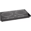 Parrilla de Inducción Royal IC2000 de Doble Quemador con Superficie de Cristal Templado