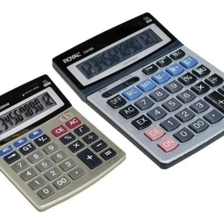 Paquete de Calculadoras Royal OFFICE PACK CA700A/CE250 con Modelos de Escritorio y Compacto​
