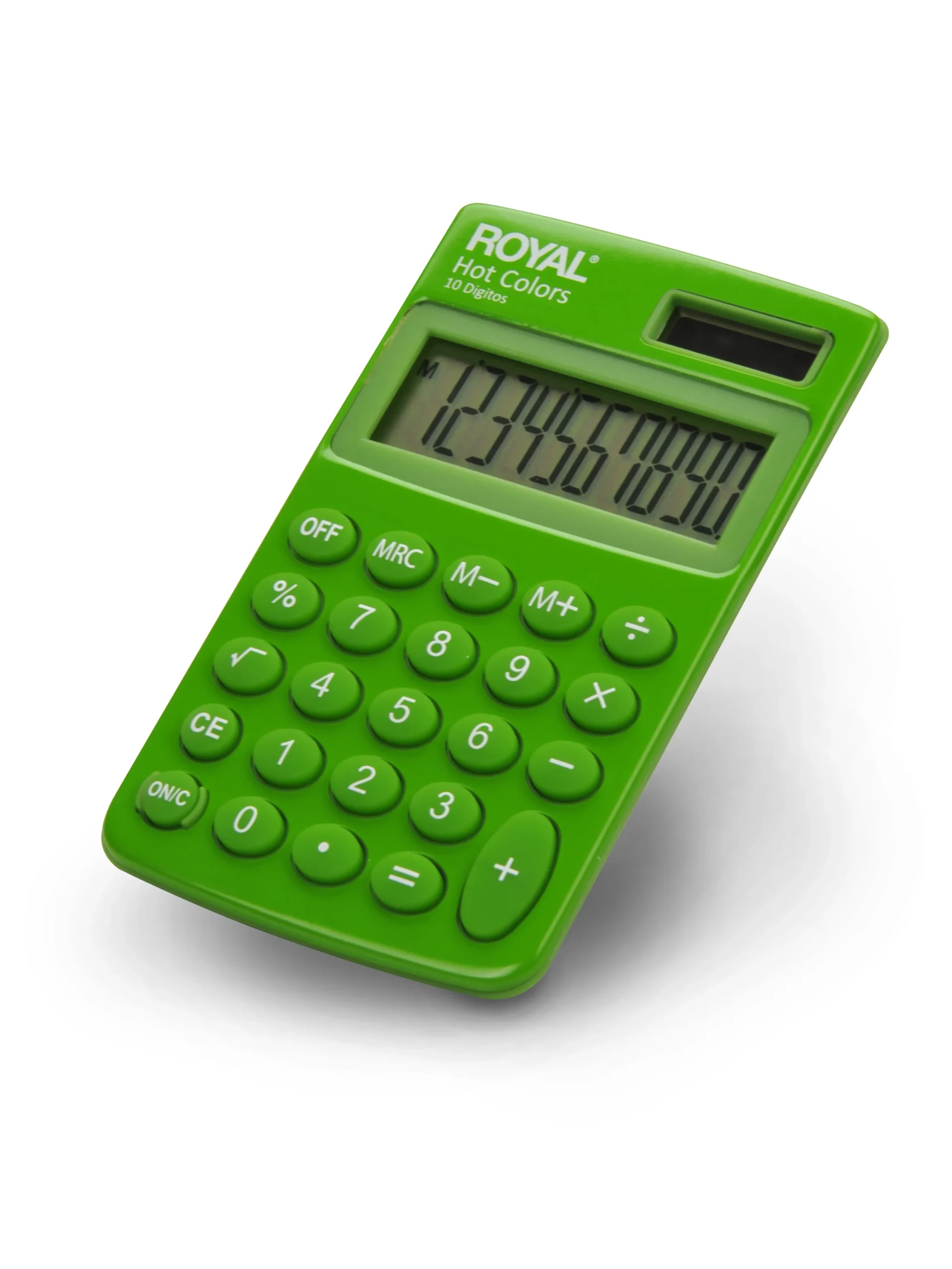 Calculadora de Bolsillo Royal Hot Colors con Pantalla de 10 Dígitos - Imagen 2