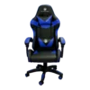 Silla gamer ergonómica BlackHorse BHGC350 en color azul, con vista frontal mostrando su diseño y reposabrazos.