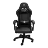 Silla gamer ergonómica BlackHorse BHGC350 en color negro, con vista frontal mostrando su diseño y reposabrazos.