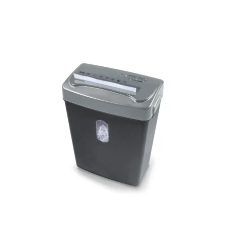 Royal Consumer CX88 trituradora de papel corte cruzado, 8 hojas, compacta, destruye tarjetas y grapas. Peso 4,08 kg; dimensiones 38,1×33×22,9 cm.