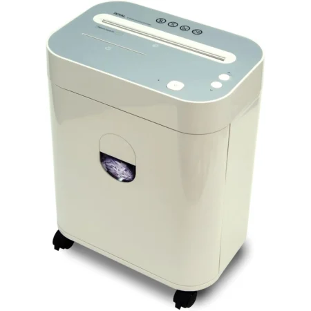 Royal PX1000MX trituradora de papel vertical corte cruzado, 10 hojas, destruye CDs/DVDs, cesta extraíble, peso 6,17 kg, dimensiones 33×22,9×40,6 cm