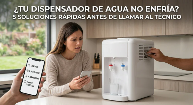 Dispensador de agua Royal Aqua no enfría