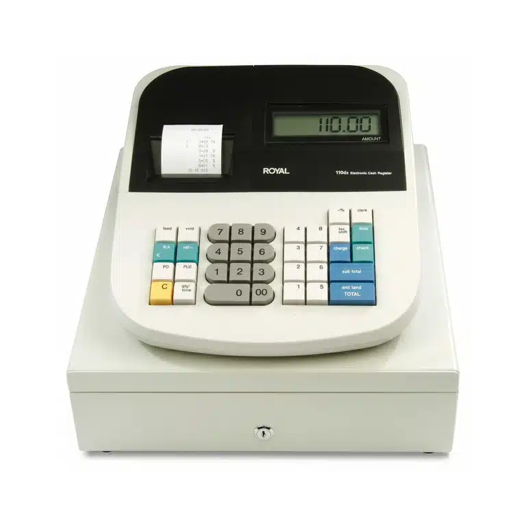 Royal Consumer 110Plus: Caja Registradora Electrónica Compacta y Esencial - Imagen 4