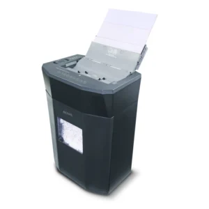 Trituradora de papel Royal ASF809 con sistema de auto-alimentación de 80 hojas y tecnología de micro-corte.