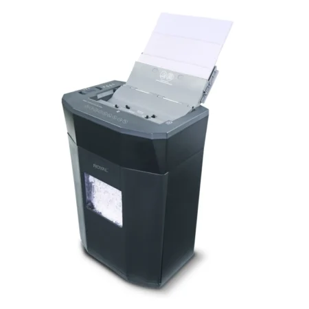 Trituradora de papel Royal ASF809 con sistema de auto-alimentación de 80 hojas y tecnología de micro-corte.