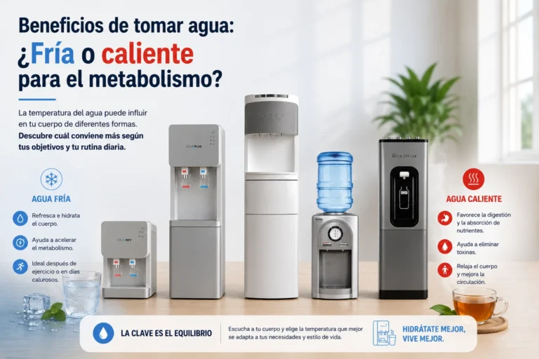 Beneficios de tomar agua: ¿Fría o caliente para el metabolismo?