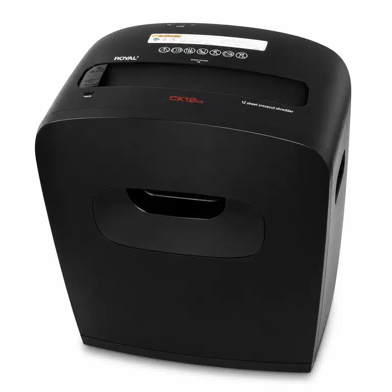 Royal CX112X | Trituradora de Papel 12 Hojas Corte Cruzado | Royal México