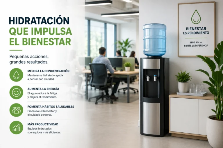 Dispensadores de Agua: Clave para el Bienestar Laboral