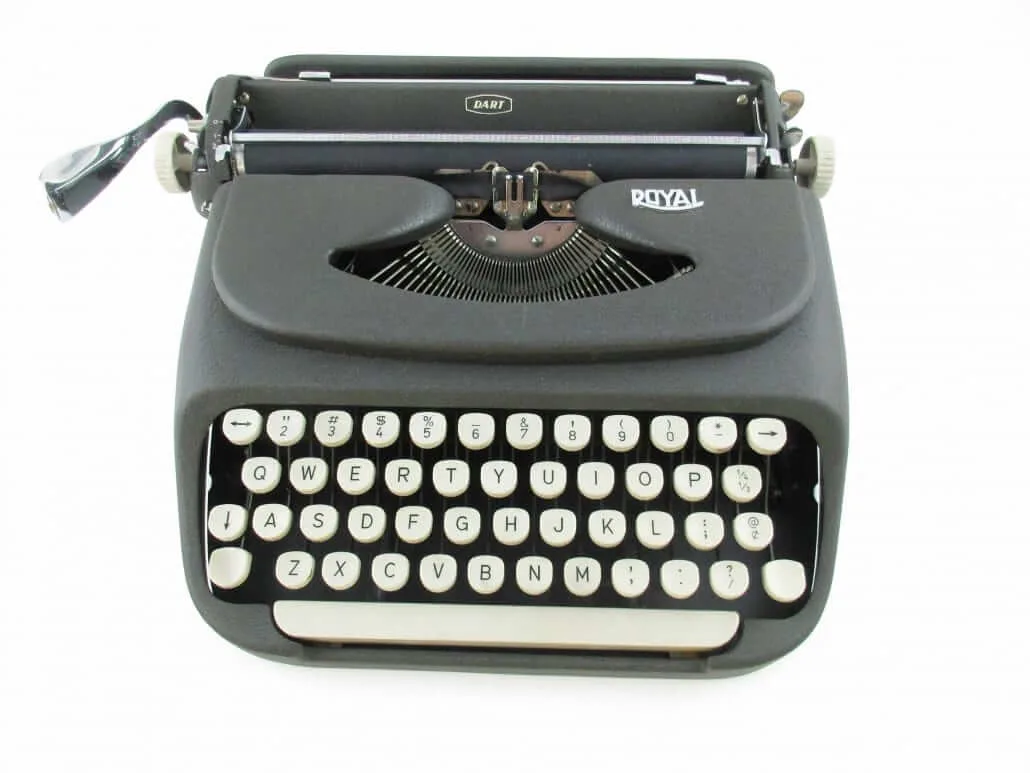 Máquina de escribir Royal McBee