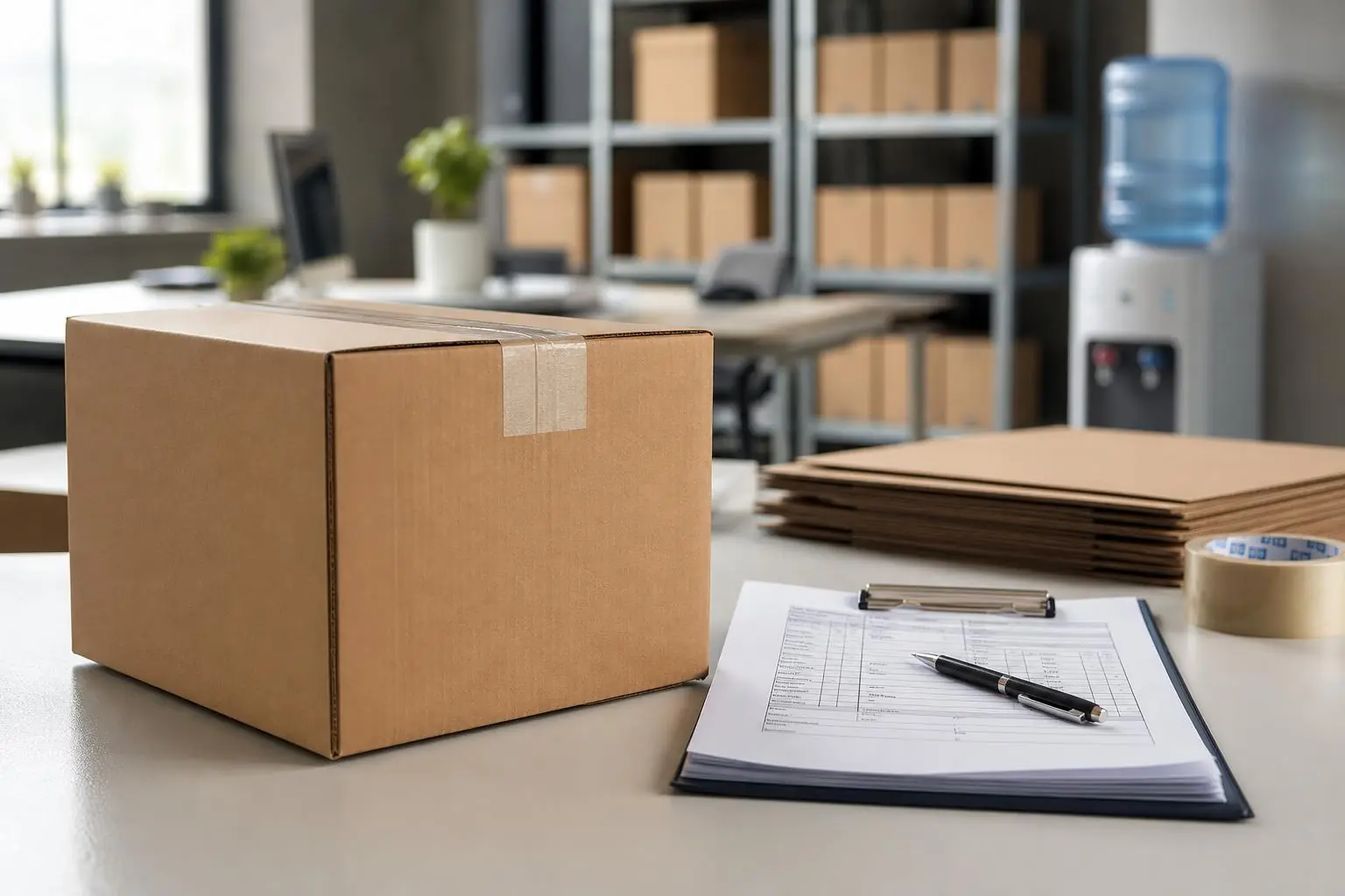 Documentos y registros de información de caja organizados para la gestión financiera de una PyME