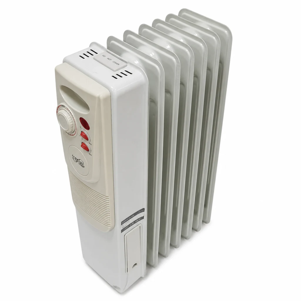Comfort by Royal C09: Calefactor Radiador de Aceite de 7 Elementos con Termostato