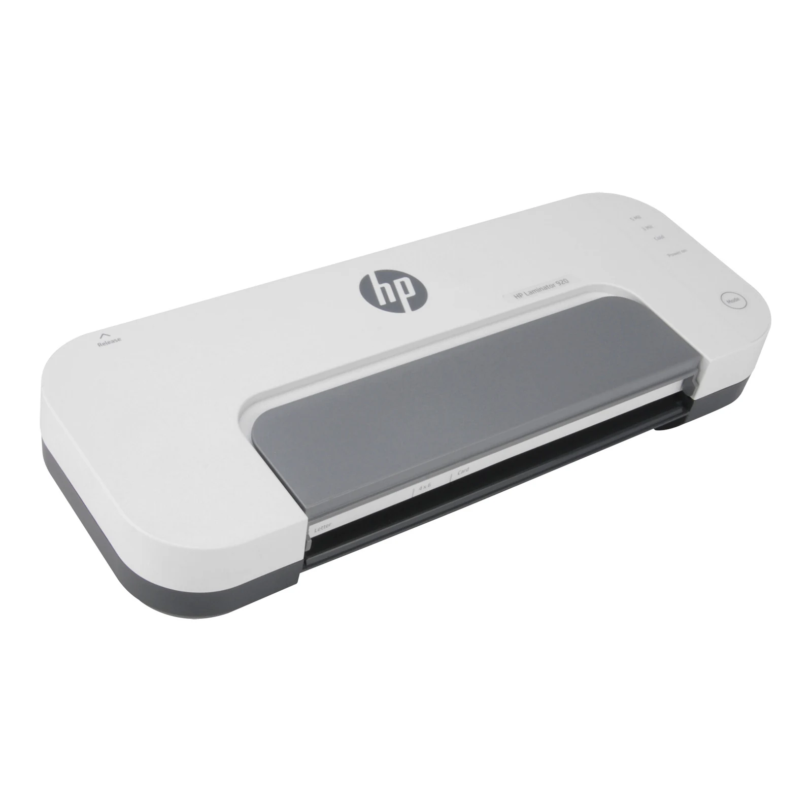 Laminadora HP 920 de 9 pulgadas en frío y caliente, blanca y gris