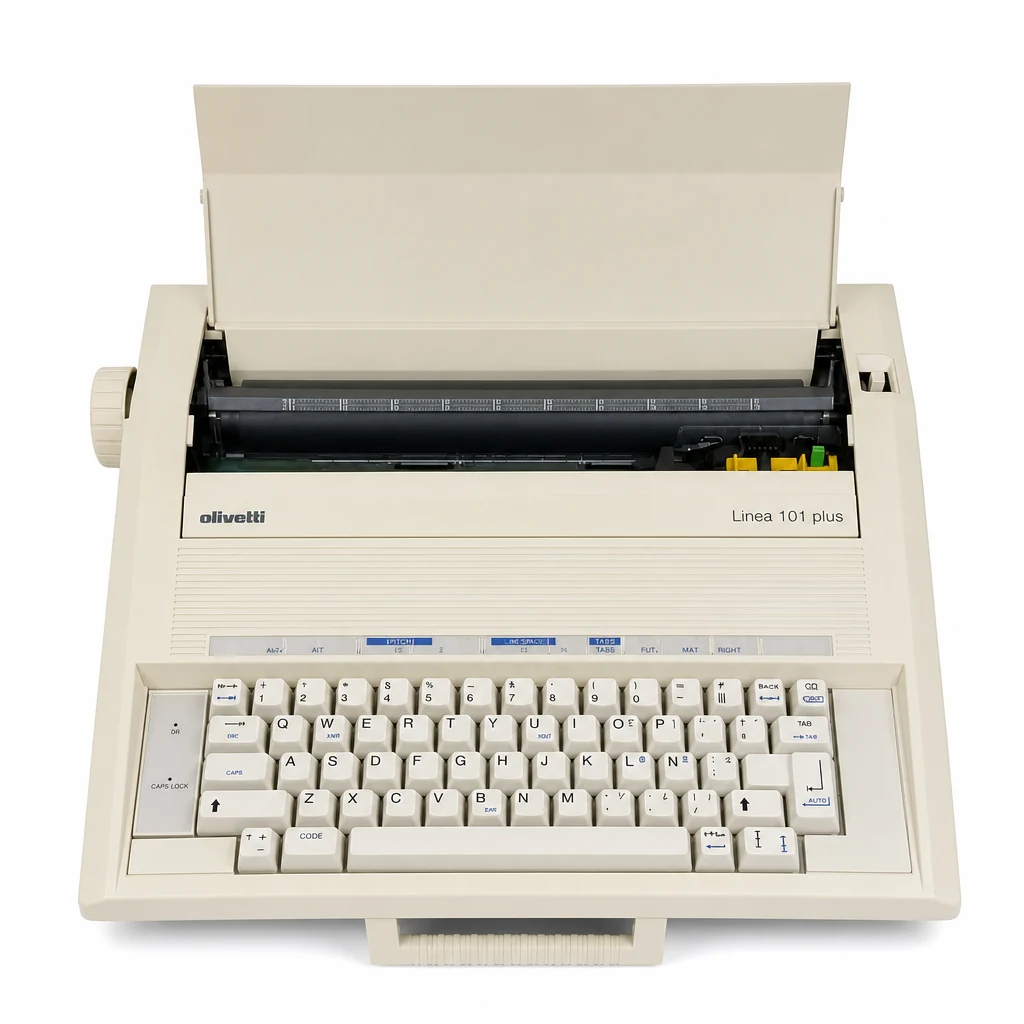 Olivetti Linea 101 Plus: Máquina de Escribir Electrónica