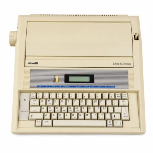 Olivetti Linea 604 Plus: Máquina de Escribir Electrónica con Pantalla